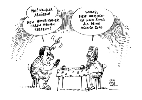 Lauschangriff Schröder NSA Lauschangriff Schröder NSA