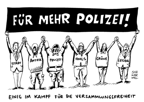 LEGIDA Verbot mehr Polizei LEGIDA Verbot mehr Polizei