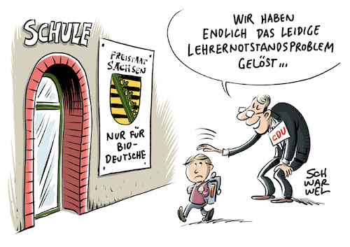 Lehrermangel in Sachsen Lehrermangel in Sachsen