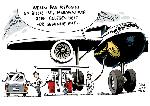 Lufthansa Kerosinpreise Lufthansa Kerosinpreise