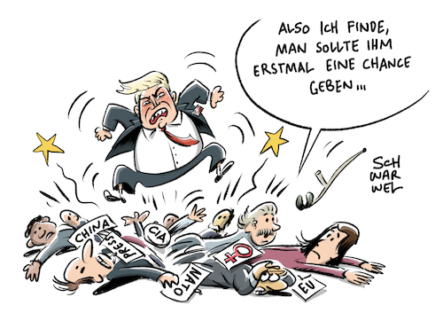 Marsch der Frauen Trump Marsch der Frauen Trump