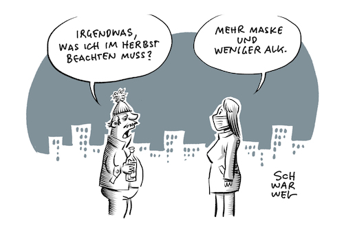 Mehr Maske weniger Alkohol Mehr Maske weniger Alkohol