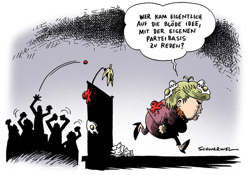 Merkel bekommt Schelte Merkel bekommt Schelte
