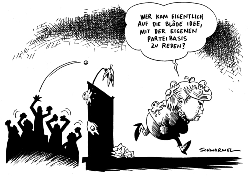 Merkel bekommt Schelte Merkel bekommt Schelte