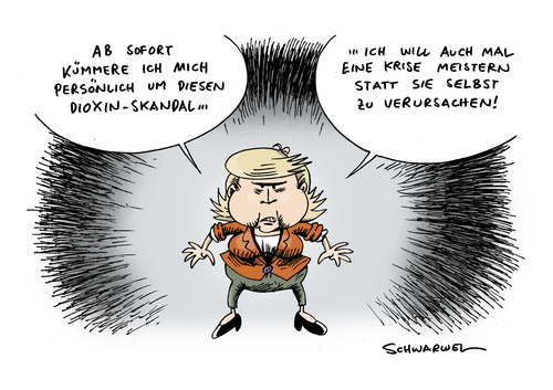 Merkel Dioxin-Skandal Chefsache Merkel Dioxin-Skandal Chefsache