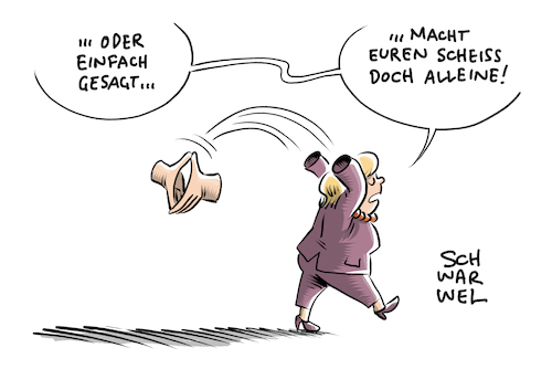 Merkel gibt CDU Parteivorsitz ab Merkel gibt CDU Parteivorsitz ab