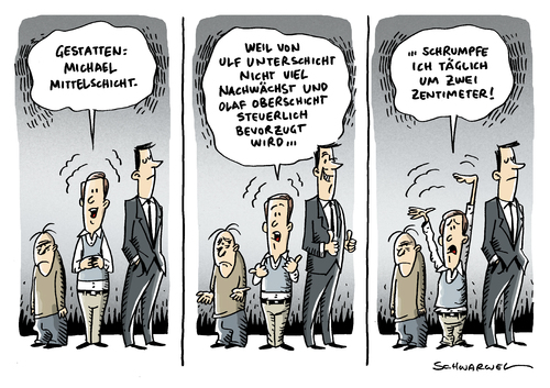 Mittelschicht schrumpft Mittelschicht schrumpft