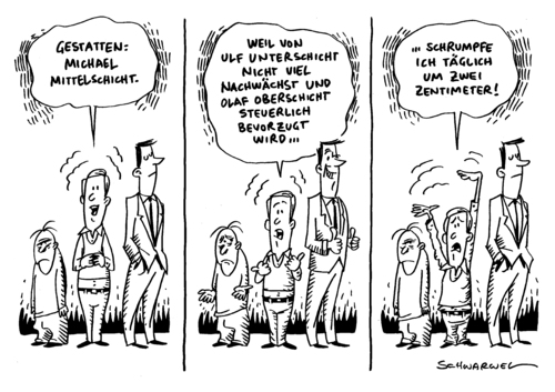 Mittelschicht schrumpft Mittelschicht schrumpft
