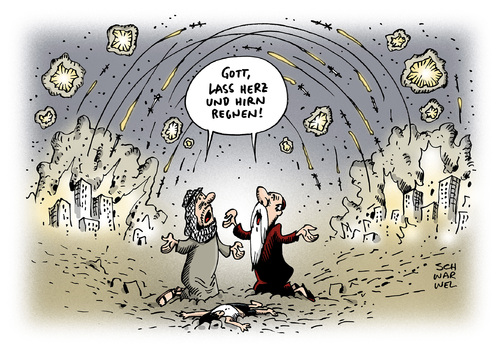 Cartoon: Nahost Konflikt Waffenruhe (medium) by Schwarwel tagged nahost,konflikt,waffenruhe,krieg,frieden,karikatur,schwarwel,nahost,konflikt,waffenruhe,krieg,frieden,karikatur,schwarwel
