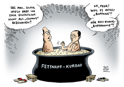 Napolitano Steinbrück Clowns Napolitano Steinbrück Clowns