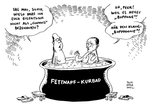 Napolitano Steinbrück Clowns Napolitano Steinbrück Clowns