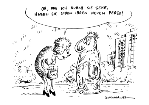 Neuer Perso macht den Glasmensch Neuer Perso macht den Glasmensch