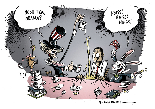 Obama und die Tea Party Obama und die Tea Party