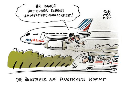 Ökosteuer auf Flugtickets Ökosteuer auf Flugtickets