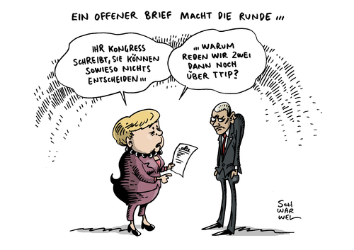 Cartoon: Offener Brief US Kongress (medium) by Schwarwel tagged offener,brief,us,kongress,außenpolitik,usa,iran,präsident,karikatur,schwarwel,barack,obama,merkel,macht,weltmächte,ttip,offener,brief,us,kongress,außenpolitik,usa,iran,präsident,karikatur,schwarwel,barack,obama,merkel,macht,weltmächte,ttip