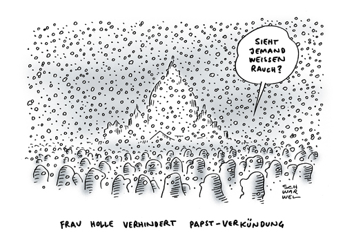 Pabstwahl Wintereinbruch Pabstwahl Wintereinbruch