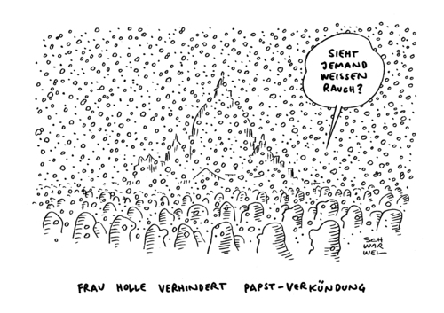 Pabstwahl Wintereinbruch Pabstwahl Wintereinbruch