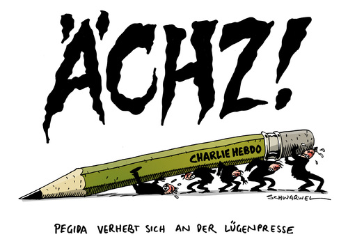 Pegida Charlie Hebdo