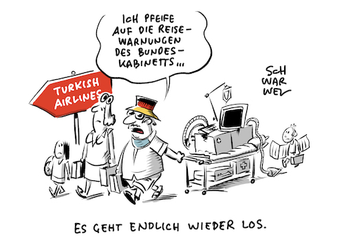 Reisewarnung für die Türkei