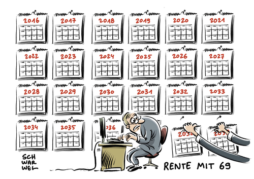 Rente mit 69 Rente mit 69