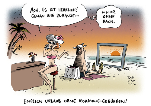 Cartoon: Roaming Abschaffung Gebühren (medium) by Schwarwel tagged roaming,abschaffung,gebühren,eu,eurpäische,union,handy,telefon,mobil,telefonat,urlaub,ausland,holiday,karikatur,schwarwel,roaming,abschaffung,gebühren,eu,eurpäische,union,handy,telefon,mobil,telefonat,urlaub,ausland,holiday,karikatur,schwarwel