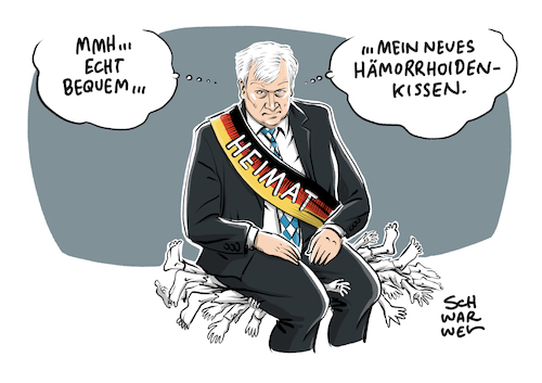 Rücktritt Seehofer im Amt