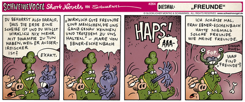 Cartoon: Schweinevogel (medium) by Schwarwel tagged schweinevogel,iron,doof,sid,pinkel,comic,comicstrip,schwarwel,schweinevogel,iron,doof,sid,pinkel,comic,comicstrip,schwarwel