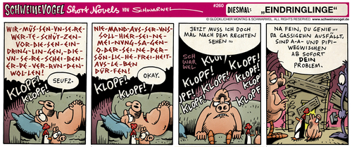 Schweinevogel Eindringlinge Schweinevogel Eindringlinge