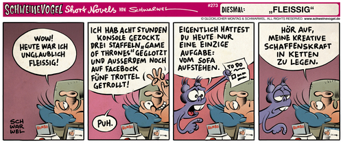 Schweinevogel fleißig Schweinevogel fleißig