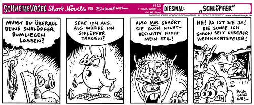 Schweinevogel Schlüpfer