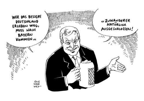 Seehofer gegen Europa Zuwanderer Seehofer gegen Europa Zuwanderer