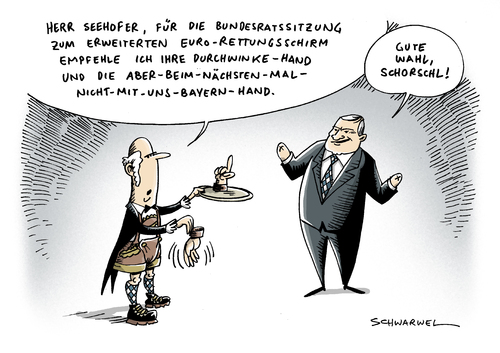 Seehofer Rettungsschirm Seehofer Rettungsschirm