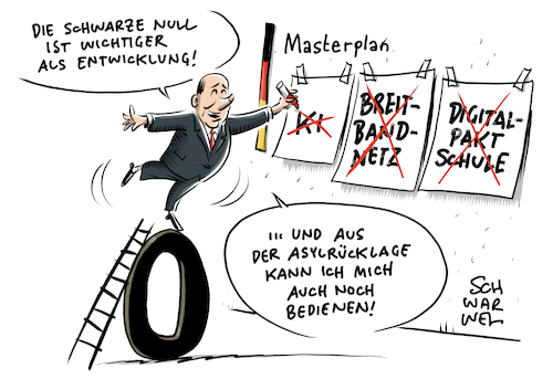 Sparvorstoß von Finanzminister Sparvorstoß von Finanzminister