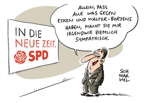 SPD Vorsitz Esken Walter Borjans