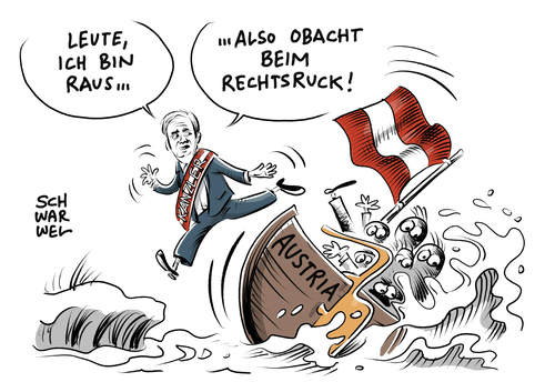 Cartoon: SPÖ Faymann Rücktritt (medium) by Schwarwel tagged spö,österreich,krise,kanzler,faymann,rücktritt,politik,karikatur,schwarwel,spö,österreich,krise,kanzler,faymann,rücktritt,politik,karikatur,schwarwel