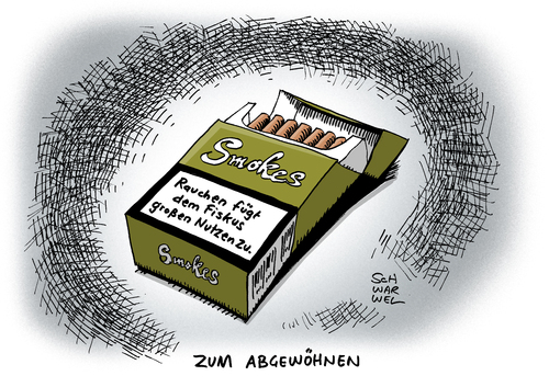 Cartoon: Steuereinnahmen Raucher (medium) by Schwarwel tagged steuer,steuereinnahmen,fiskus,staat,finanzamt,verdienen,geld,verkauf,wirtschaft,finanzen,raucher,rauchen,zigaretten,karikatur,schwarwel,steuer,steuereinnahmen,fiskus,staat,finanzamt,verdienen,geld,verkauf,wirtschaft,finanzen,raucher,rauchen,zigaretten,karikatur,schwarwel