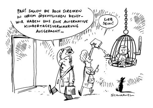 Streik um mehr Lohn Streik um mehr Lohn
