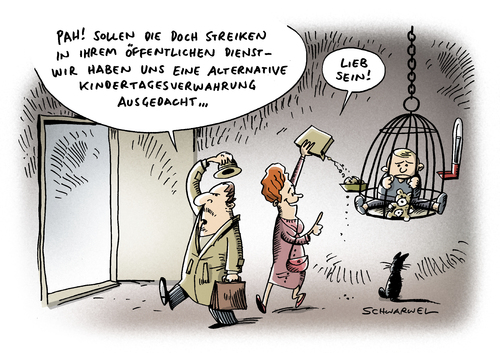 Streik um mehr Lohn Streik um mehr Lohn