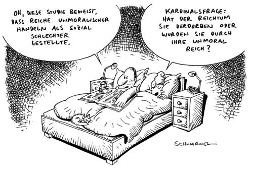 Studie Reichtum Unmoral Studie Reichtum Unmoral