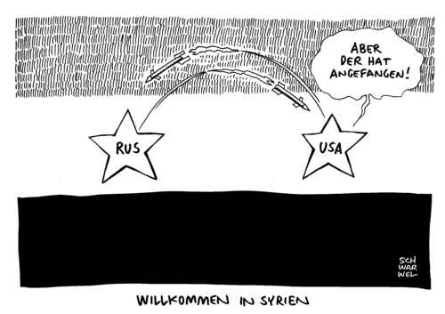 Cartoon: Syrien Russische Kampfjets (medium) by Schwarwel tagged kampf,terrormiliz,is,russland,terror,miliz,soldaten,armee,waffen,gewalt,islamischer,staat,obama,putin,angriff,krieg,syrien,tot,tod,karikatur,schwarwel,kampfjets,jet,verbündete,kampf,terrormiliz,is,russland,terror,miliz,soldaten,armee,waffen,gewalt,islamischer,staat,obama,putin,angriff,krieg,syrien,tot,tod,karikatur,schwarwel,kampfjets,jet,verbündete