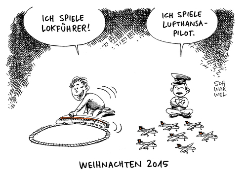 Cartoon: Tarifstreit bei Lufthansa (medium) by Schwarwel tagged lufthansa,streik,bis,weihnachten,pilot,arbeit,logn,gehalt,job,klage,tarife,tarifstreit,weihnachtsmann,karikatur,schwarwel,lufthansa,streik,bis,weihnachten,pilot,arbeit,logn,gehalt,job,klage,tarife,tarifstreit,weihnachtsmann,karikatur,schwarwel