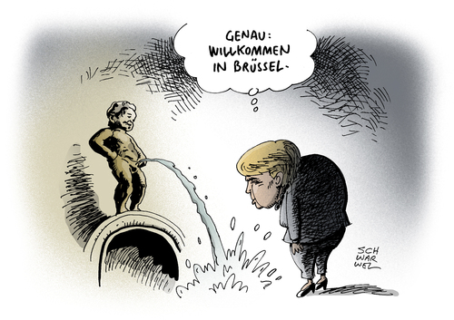 Termin in Brüssel Merkel allein Termin in Brüssel Merkel allein