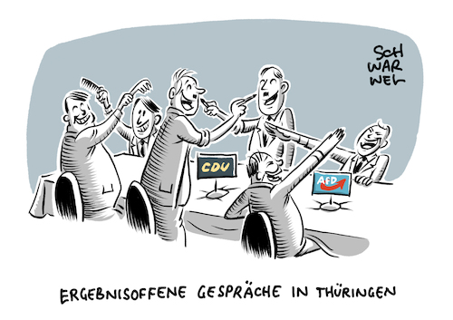 Thüringen Wahl AfD CDU Thüringen Wahl AfD CDU