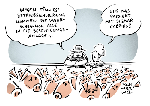 Tönnies Corona Sigmar Gabriel Tönnies Corona Sigmar Gabriel