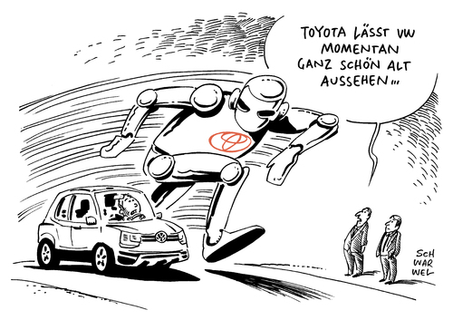 Toyota versus VW Toyota versus VW