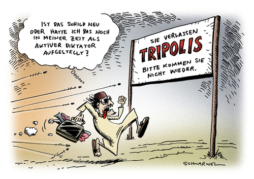 Tripolis und Gaddafi Tripolis und Gaddafi