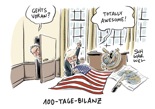 Trump 100 Tage