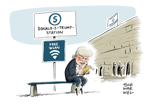 Trump Israel Klagemauer Trump Israel Klagemauer