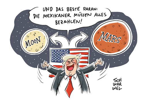 Trump Mond Mars Trump Mond Mars