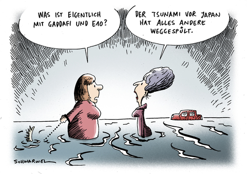 Tsunami vor Japan Tsunami vor Japan